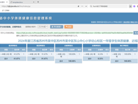 莫厘实验小学幼山校区学生体质健康合格率统计
